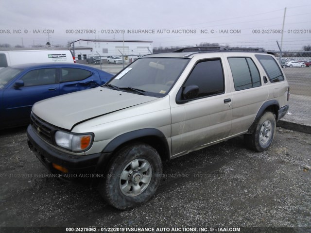 JN8AR05Y3XW306906 - 1999 NISSAN PATHFINDER LE/SE/XE GOLD photo 2