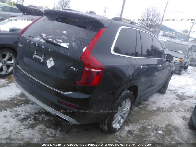 YV4A22PK5G1045776 - 2016 VOLVO XC90 T6 BLACK photo 4