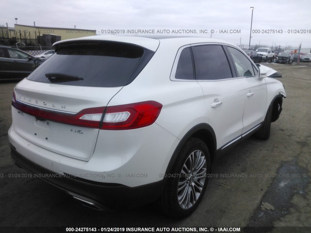 2LMPJ8LR7JBL23630 - 2018 LINCOLN MKX RESERVE 白色 照片 4