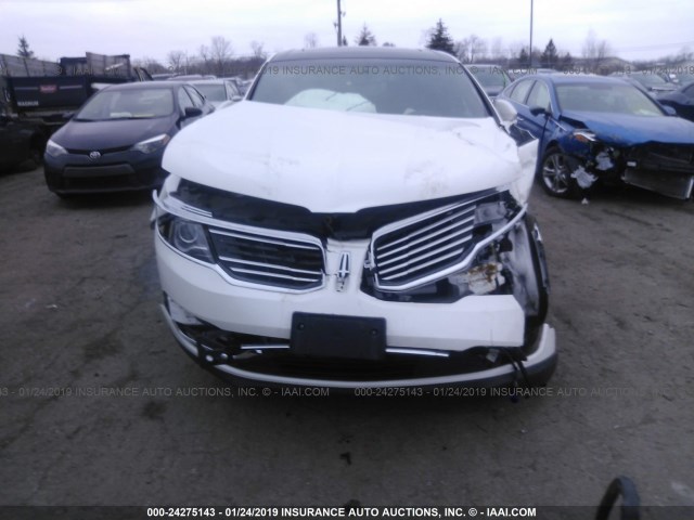 2LMPJ8LR7JBL23630 - 2018 LINCOLN MKX RESERVE WHITE photo 6