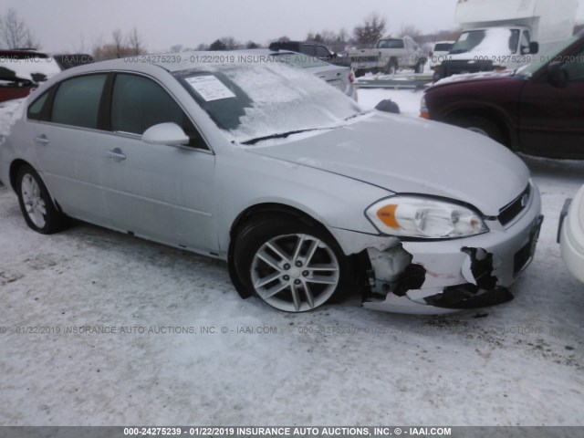 2G1WC5E39D1240524 - 2013 CHEVROLET IMPALA LTZ SILVER photo 1