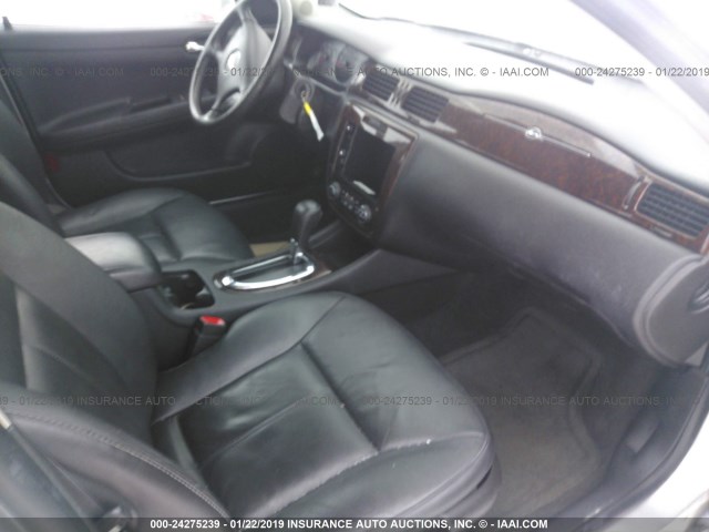 2G1WC5E39D1240524 - 2013 CHEVROLET IMPALA LTZ SILVER photo 5