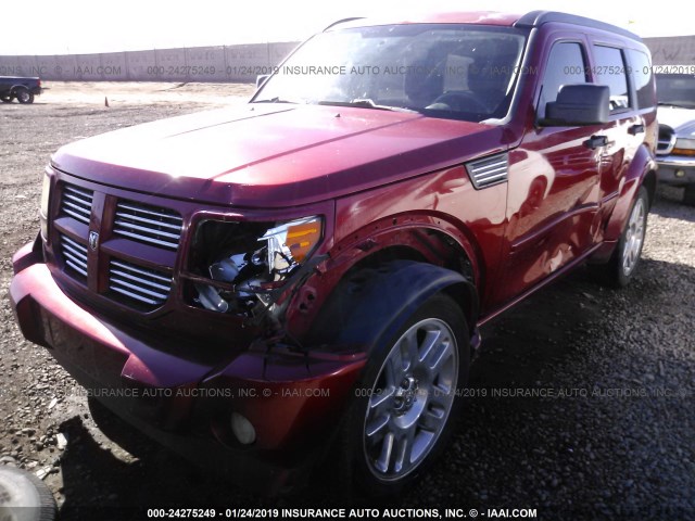 1D8GT58607W706082 - 2007 DODGE NITRO R/T RED photo 6