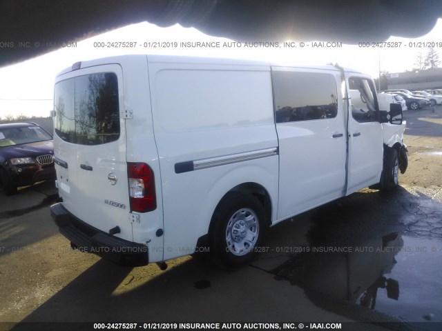 1N6AF0KYXJN804474 - 2018 NISSAN NV 2500 S/SV/2500 SL/S/SV/SL WHITE photo 4