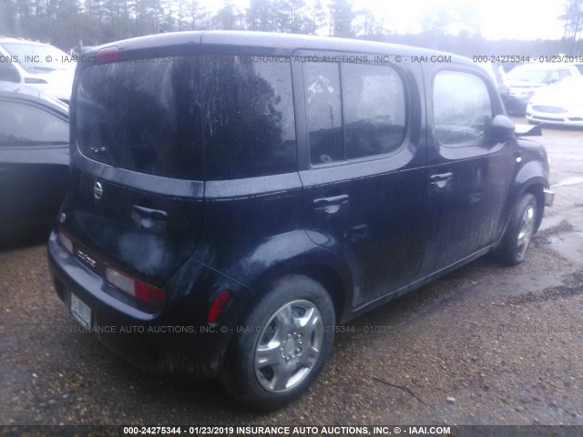 JN8AZ2KR3AT151548 - 2010 NISSAN CUBE S/SL/KROM BLACK photo 4