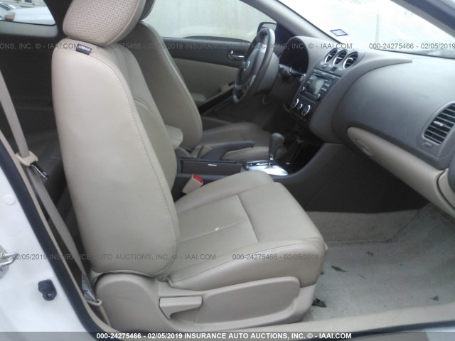 1N4BL2EPXCC259024 - 2012 NISSAN ALTIMA SR WHITE photo 5