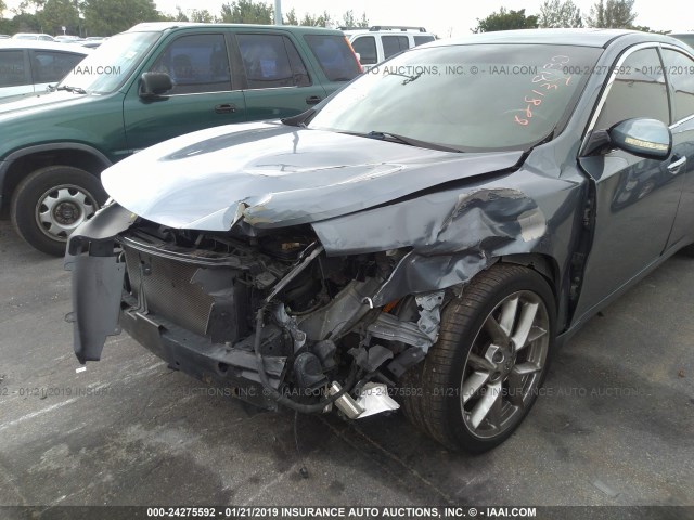 1N4AA5AP2AC828132 - 2010 NISSAN MAXIMA S/SV GRAY photo 6