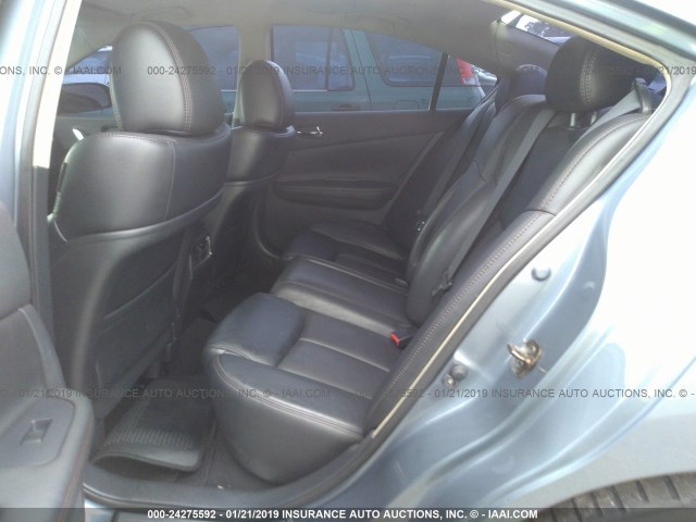 1N4AA5AP2AC828132 - 2010 NISSAN MAXIMA S/SV GRAY photo 8