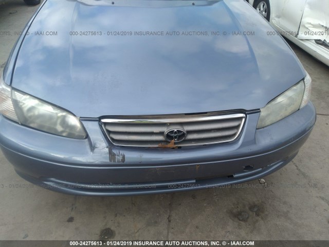 JT2BG22K6Y0484694 - 2000 TOYOTA CAMRY CE/LE/XLE BLUE photo 6