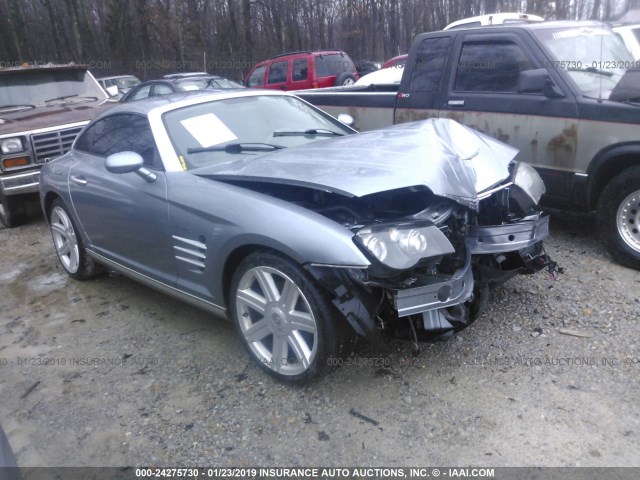 1C3AN69L24X003182 - 2004 CHRYSLER CROSSFIRE LIMITED Light Blue photo 1