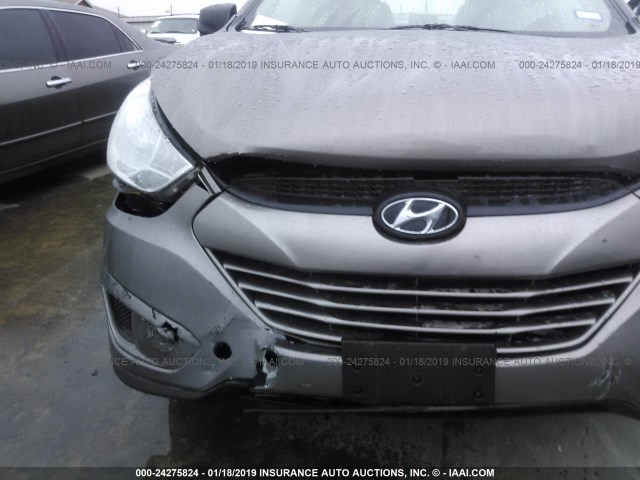 KM8JT3AB4DU567707 - 2013 HYUNDAI TUCSON GL BROWN photo 6