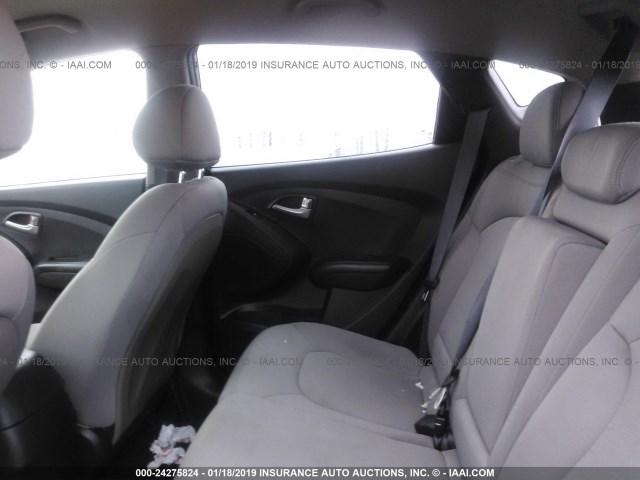 KM8JT3AB4DU567707 - 2013 HYUNDAI TUCSON GL BROWN photo 8