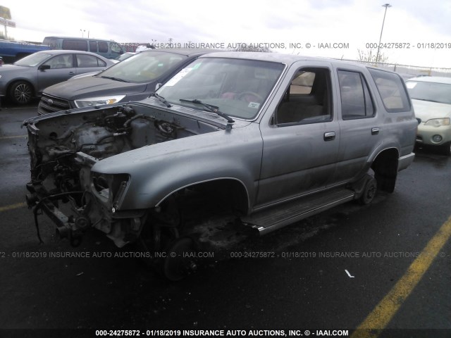 JT3VN39W8P0106162 - 1993 TOYOTA 4RUNNER VN39 SR5 GRAY photo 2