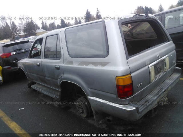 JT3VN39W8P0106162 - 1993 TOYOTA 4RUNNER VN39 SR5 GRAY photo 3