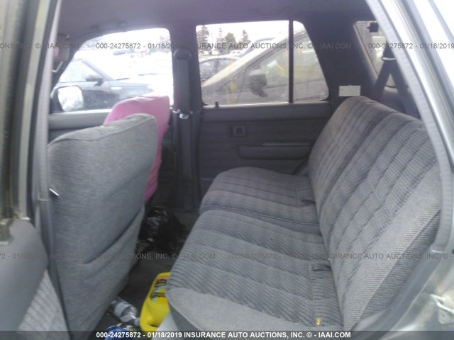 JT3VN39W8P0106162 - 1993 TOYOTA 4RUNNER VN39 SR5 GRAY photo 8