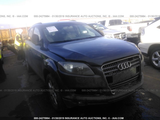 WA1AY74L67D069914 - 2007 AUDI Q7 3.6 QUATTRO BLACK photo 1