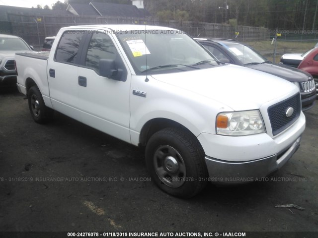 1FTPW12526FA03208 - 2006 FORD F150 SUPERCREW WHITE photo 1