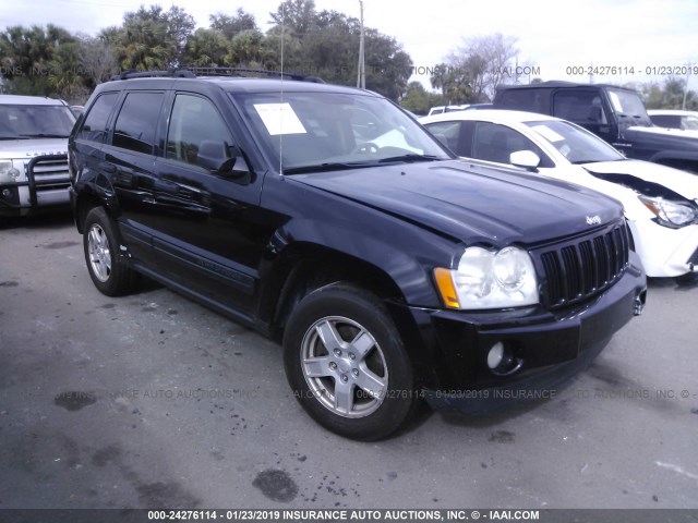 1J8GR48K25C714048 - 2005 JEEP GRAND CHEROKEE LAREDO/COLUMBIA/FREEDOM 黑色 照片 1