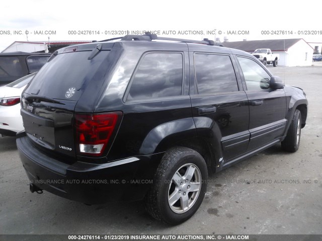 1J8GR48K25C714048 - 2005 JEEP GRAND CHEROKEE LAREDO/COLUMBIA/FREEDOM 黑色 照片 4