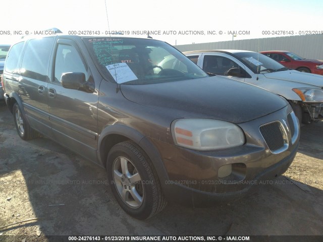 1GMDV33L95D222509 - 2005 PONTIAC MONTANA SV6 BROWN photo 1