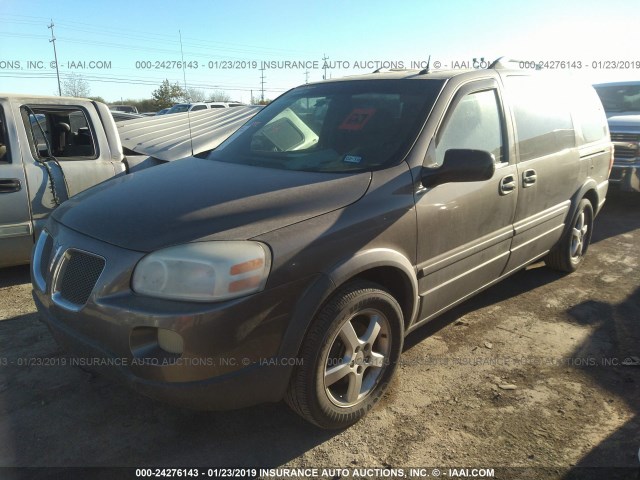 1GMDV33L95D222509 - 2005 PONTIAC MONTANA SV6 BROWN photo 2