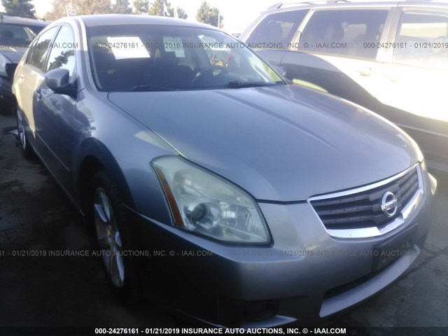 1N4BA41E08C807819 - 2008 NISSAN MAXIMA SE/SL GRAY photo 1