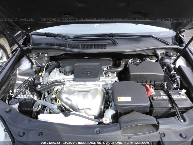 4T1BF1FK4HU404053 - 2017 TOYOTA CAMRY LE/XLE/SE/XSE BLACK photo 10