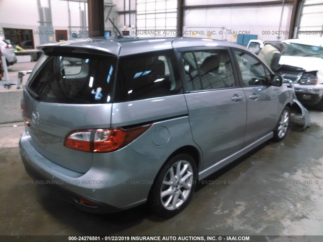 JM1CW2CLXD0153522 - 2013 MAZDA 5 GRAY photo 4