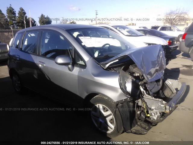 JHMGD38457S050692 - 2007 HONDA FIT GRAY photo 1