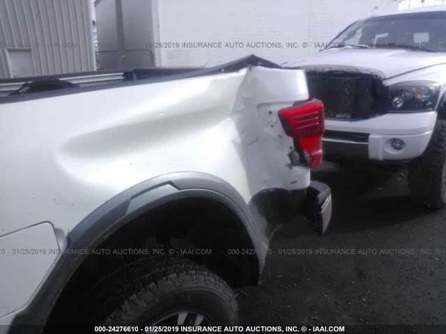 1N6BA1F42JN533233 - 2018 NISSAN TITAN XD SL/PRO-4X/PLAT RESERVE WHITE photo 6