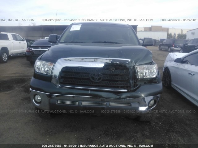 5TBEV54177S467312 - 2007 TOYOTA TUNDRA CREWMAX SR5 GREEN photo 6