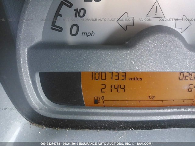 WMEEJ31X09K288878 - 2009 SMART FORTWO PURE/PASSION RED photo 7