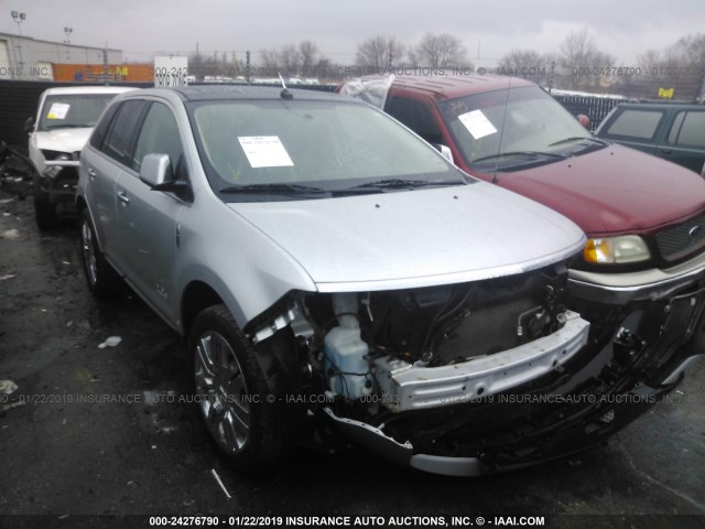 2LMDU88C99BJ03822 - 2009 LINCOLN MKX SILVER photo 1