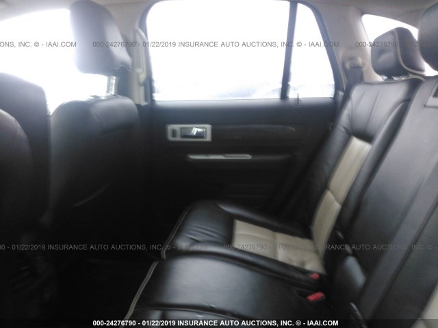 2LMDU88C99BJ03822 - 2009 LINCOLN MKX SILVER photo 8