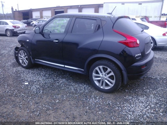 JN8AF5MV3CT109257 - 2012 NISSAN JUKE S/SV/SL BLACK photo 3