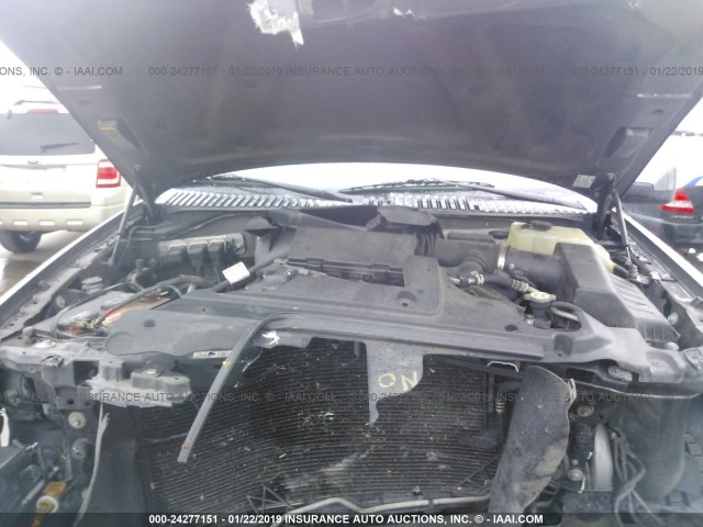 5LMJJ2H50AEJ00948 - 2010 LINCOLN NAVIGATOR GRAY photo 10