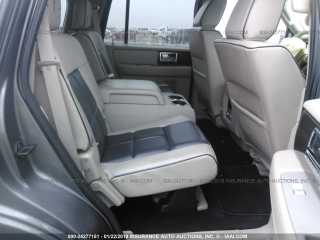 5LMJJ2H50AEJ00948 - 2010 LINCOLN NAVIGATOR GRAY photo 8