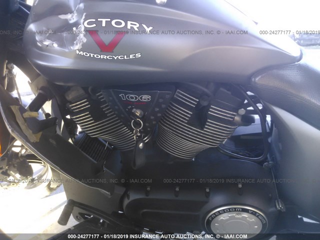 5VPDB36N9E3030993 - 2014 VICTORY MOTORCYCLES CROSS COUNTRY  BLACK photo 9