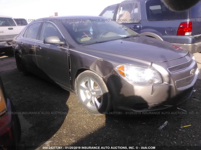 1G1ZA5EU4BF253862 - 2011 CHEVROLET MALIBU LS TAN photo 1