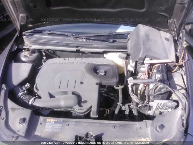 1G1ZA5EU4BF253862 - 2011 CHEVROLET MALIBU LS TAN photo 10