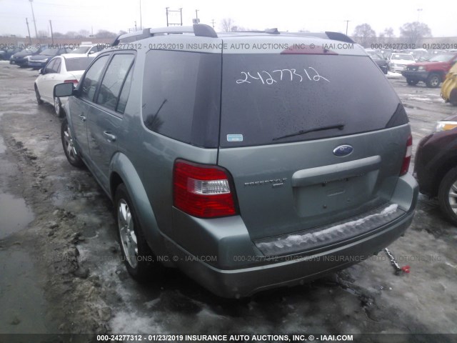 1FMDK06177GA05009 - 2007 FORD FREESTYLE LIMITED GREEN photo 3