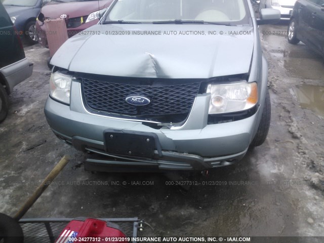 1FMDK06177GA05009 - 2007 FORD FREESTYLE LIMITED GREEN photo 6