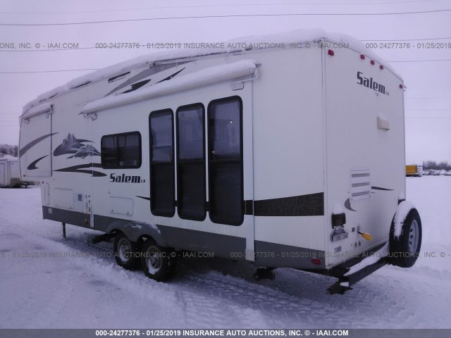4X4FSBH2XAU072107 - 2010 FOREST RIVER SALEM LA  白色 照片 3