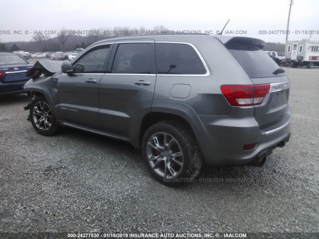 1C4RJFDJ4CC265047 - 2012 JEEP GRAND CHEROKEE SRT-8 GRAY photo 3