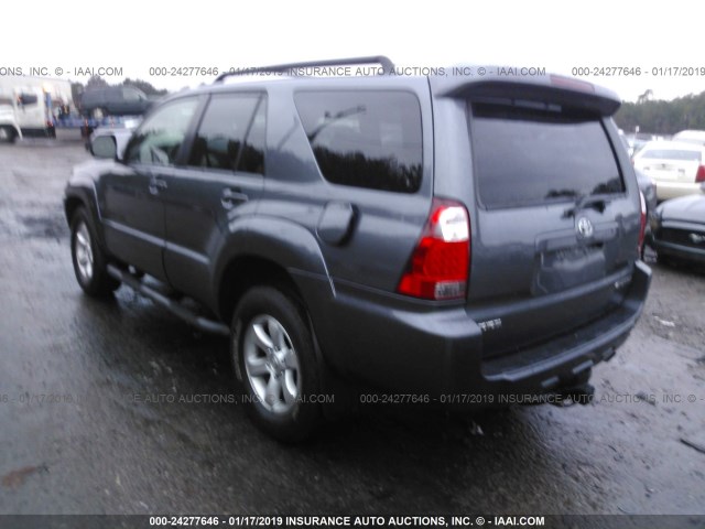 JTEBT14R18K005864 - 2008 TOYOTA 4RUNNER SR5/SPORT GRAY photo 3