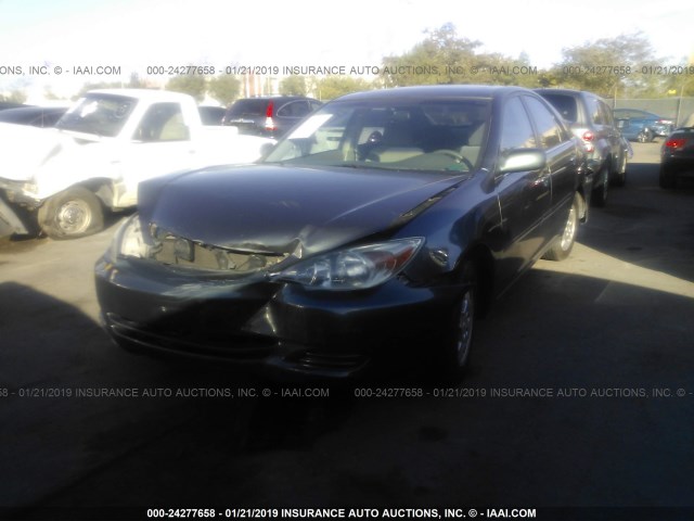 4T1BF32K22U538875 - 2002 TOYOTA CAMRY LE/XLE/SE Жасыл фото 2