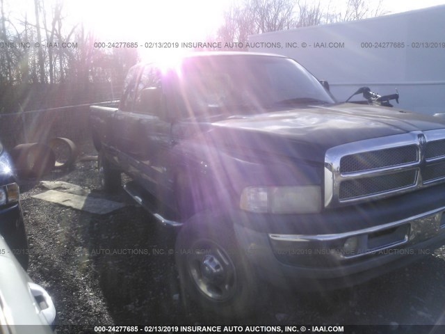 1B7KF23W21J524099 - 2001 DODGE RAM 2500 BLUE photo 1