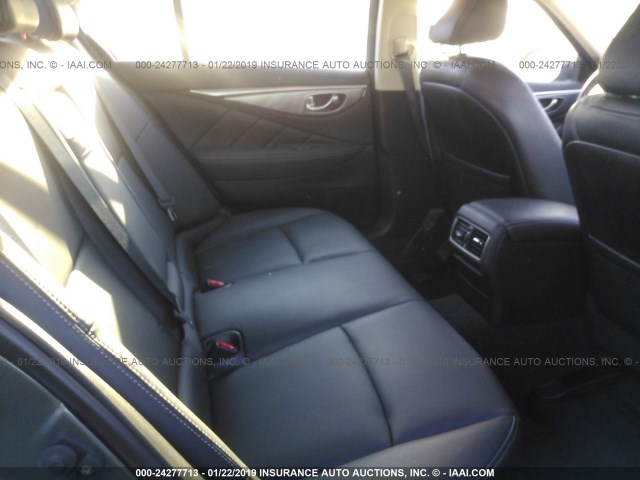 JN1BV7APXFM353686 - 2015 INFINITI Q50 PREMIUM/SPORT GRAY photo 8