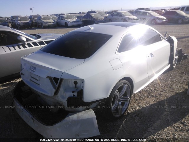WAUVVAFR6CA006352 - 2012 AUDI S5 PRESTIGE WHITE photo 4