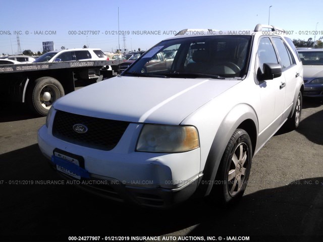 1FMZK01135GA16454 - 2005 FORD FREESTYLE SE WHITE photo 2